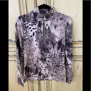 Golfino 1/4 Zip Golf top size 10.